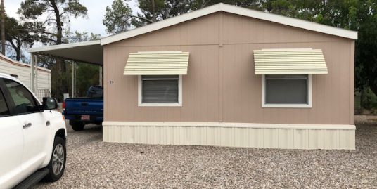 Excellent 1999 Fleetwood 24×52 3 bedroom 2 bath NW Tucson