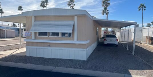 Midtown Tucson remodeled 14 wide 2 Br excellent home
